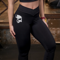 Legging Cós Alto e Transpassado