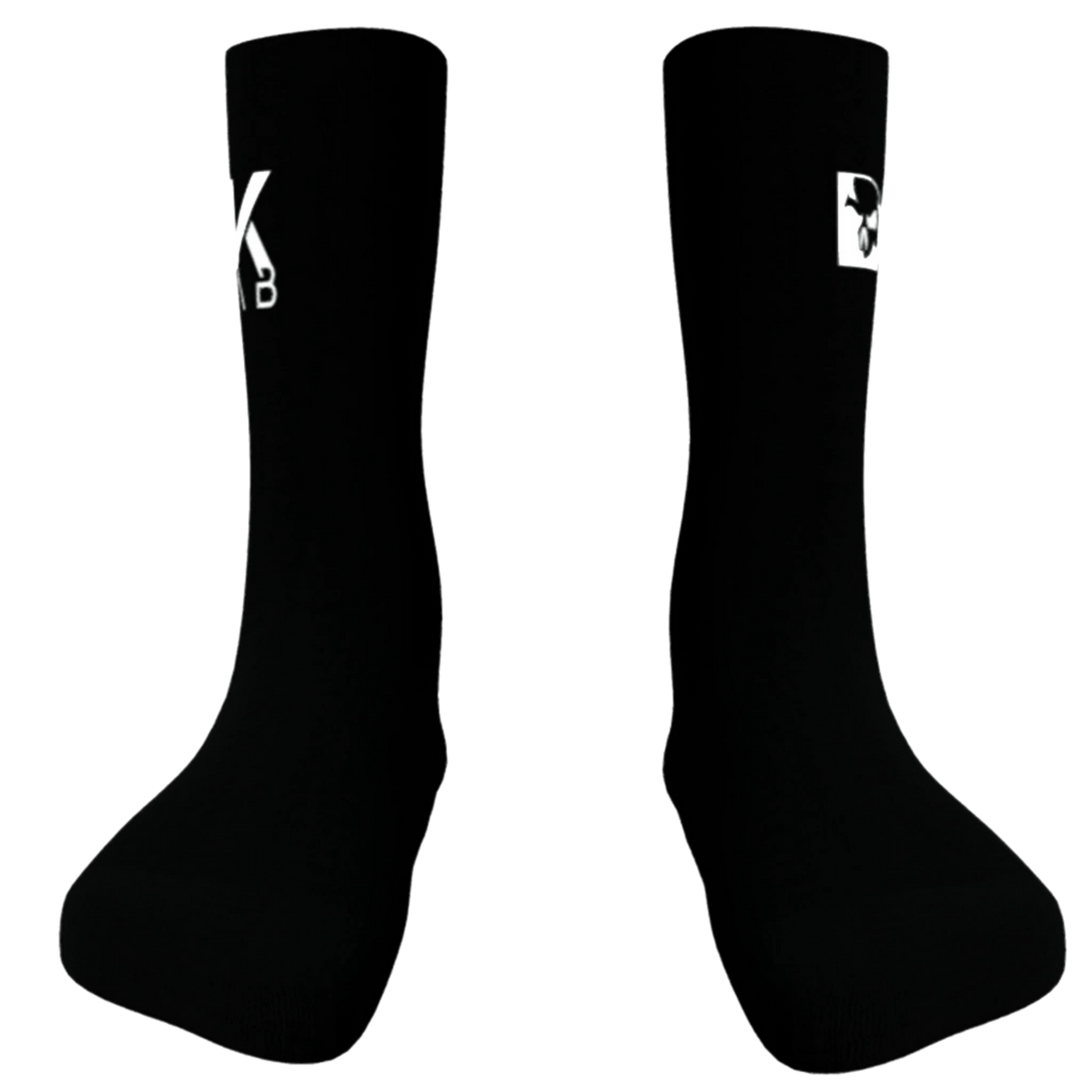 Pares de Meias Preta Personalizadas