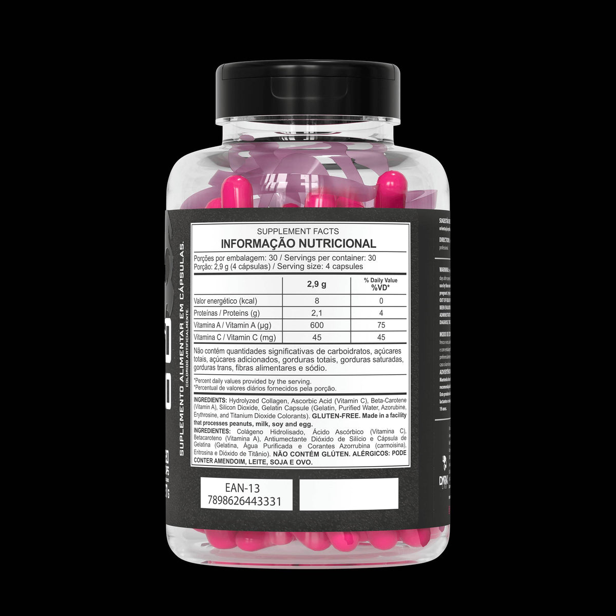 Colágeno Hidrolisado 120 Cápsulas