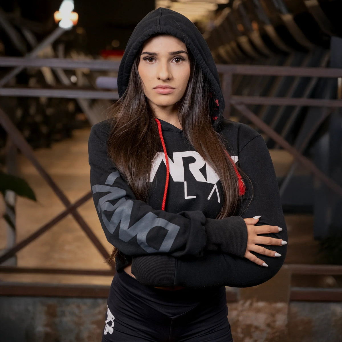 Moletom Cropped Feminino - Dark