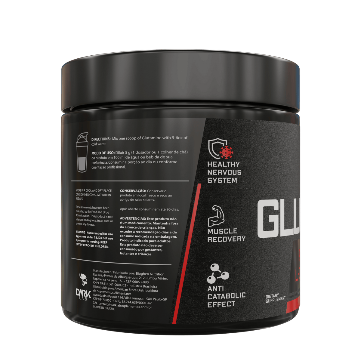 Kit Magnésio Inositol + L-Glutamine