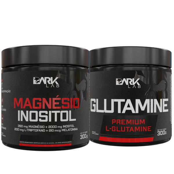 Kit Magnésio Inositol + L-Glutamine