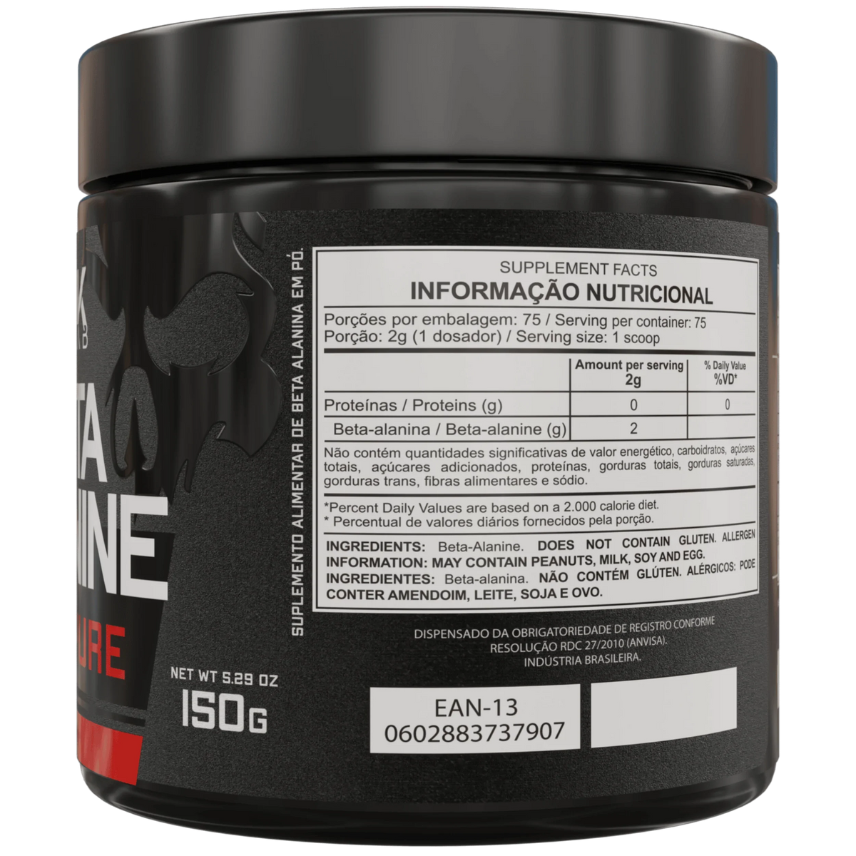 Beta Alanina 100% Pura 150g