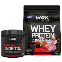 Magnésio Inositol 300g + Whey Protein Concentrado 1KG