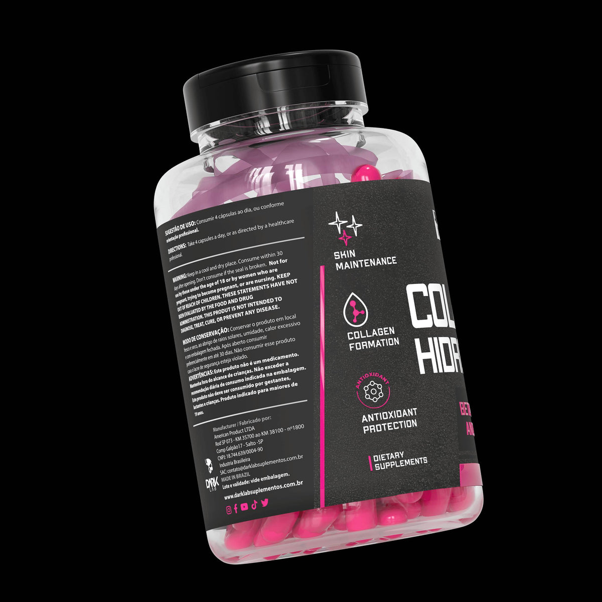 Colágeno Hidrolisado 120 Cápsulas