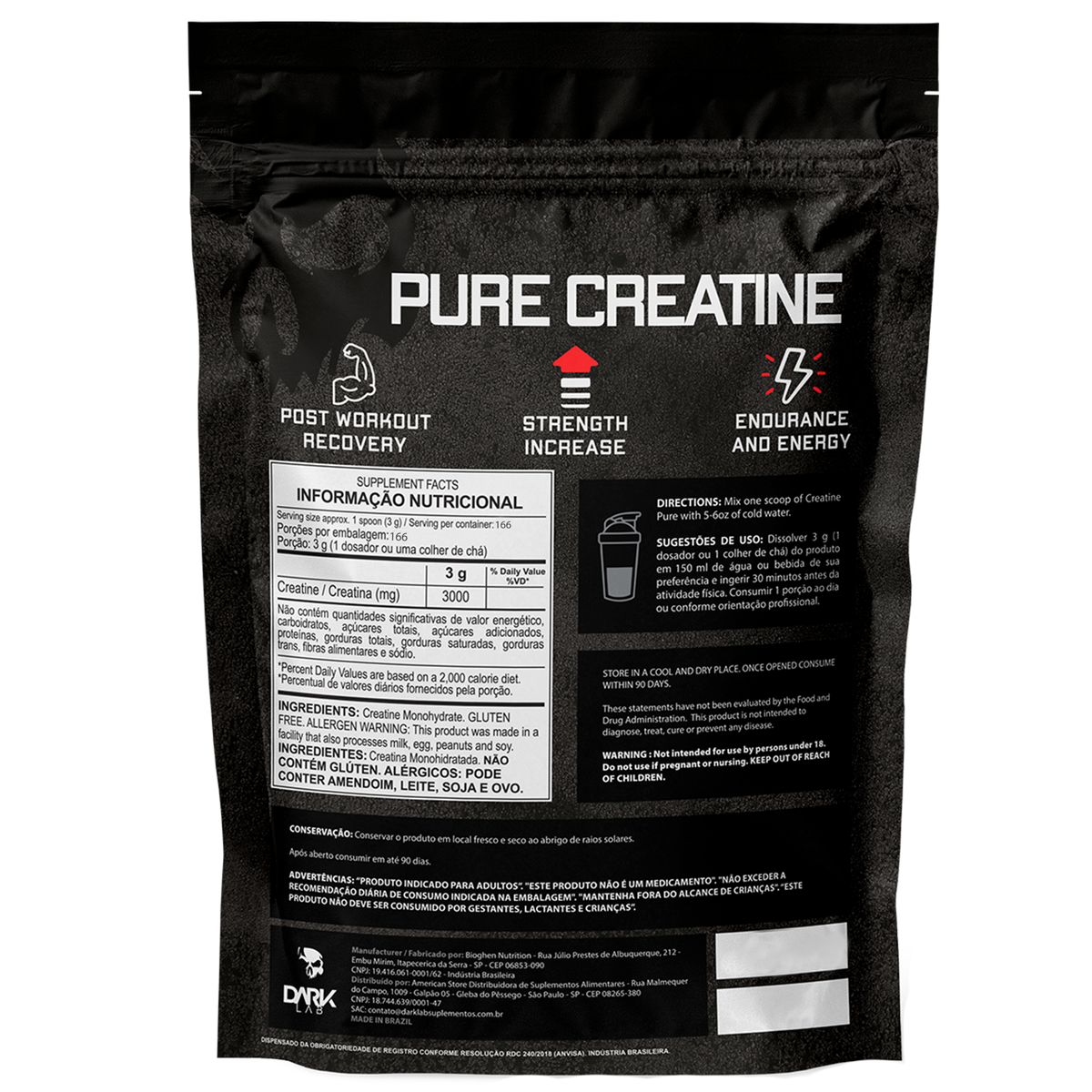 Kit Treino Monstro | Creatina + Beta Alanina