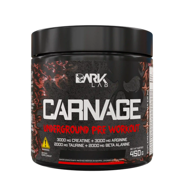 Carnage Underground Pre Workout 450g