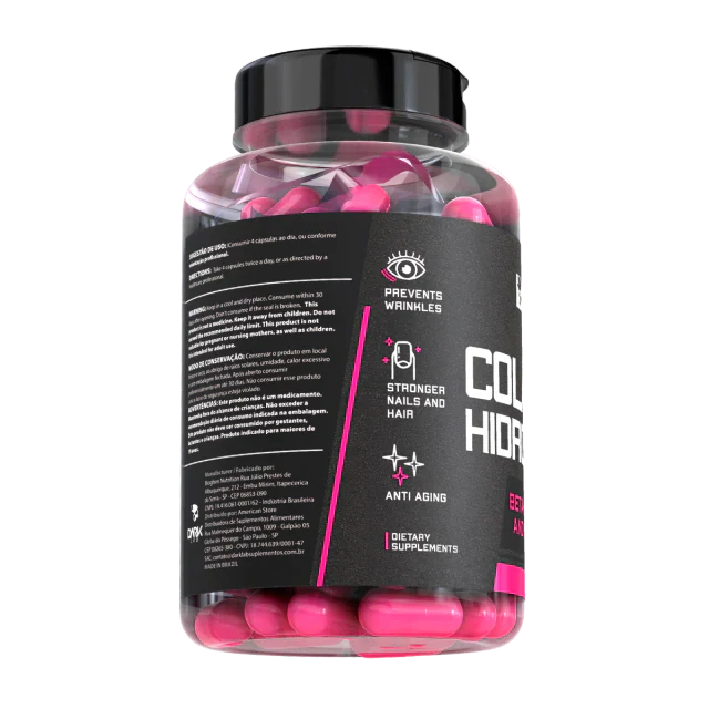 Kit 3 Colágeno Hidrolisado 120 Cápsulas