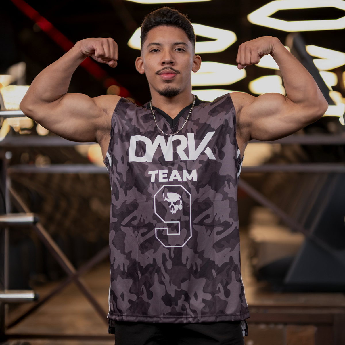 Regata Dark Team Conforto e Mobilidade Tecido