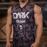 Regata Dark Team Conforto e Mobilidade Tecido