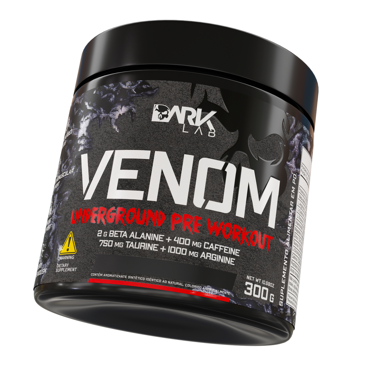 Pré-Treino Venom Underground Pre Workout 300g