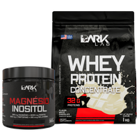 Magnésio Inositol 300g + Whey Protein Concentrado 1KG