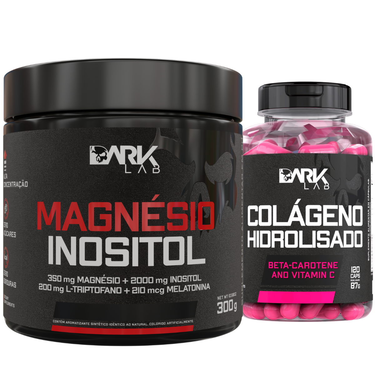 Kit Magnésio Inositol + Colágeno