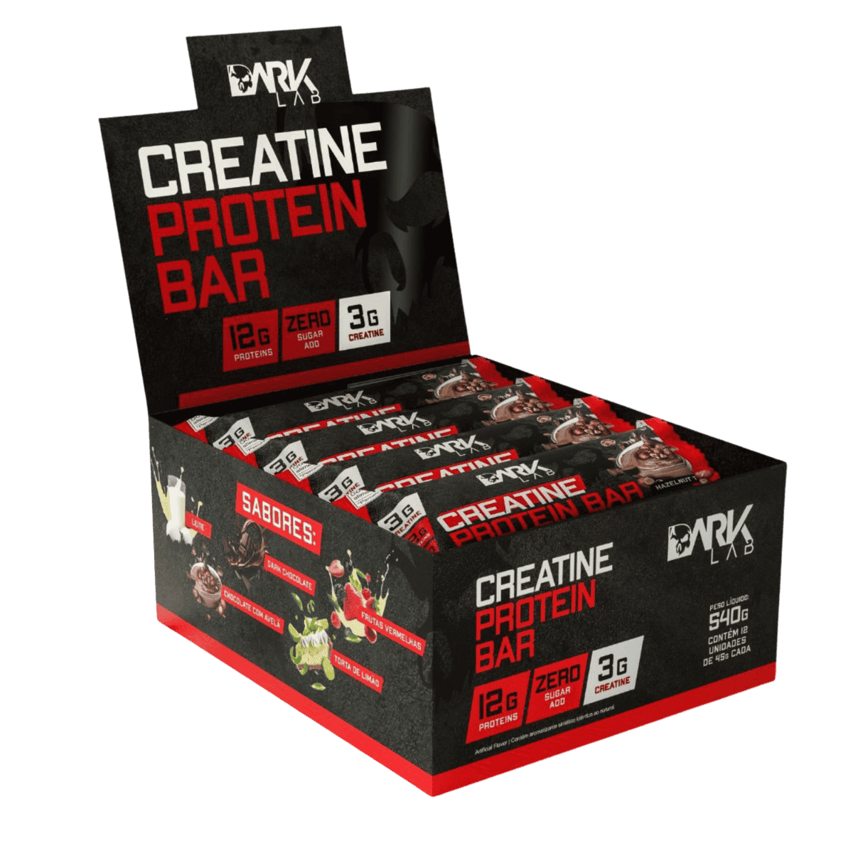 Barra de Proteína Creatine Protein Bar 12 un