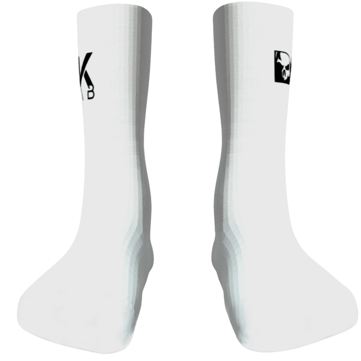 Pares de Meias Branca Personalizadas