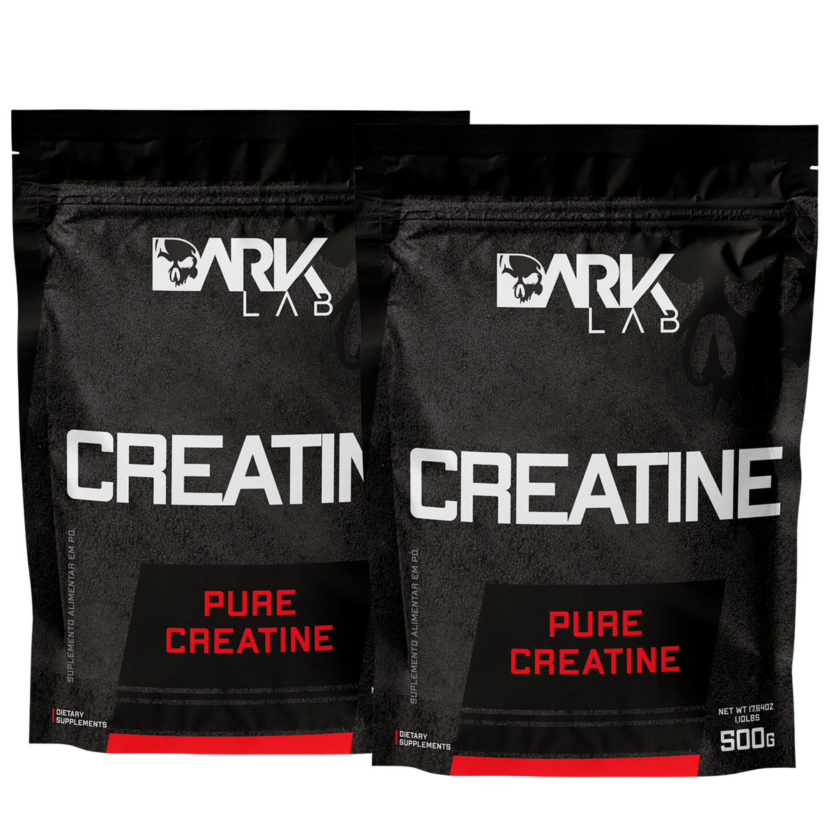 Kit 2x Creatina Pura 500g -